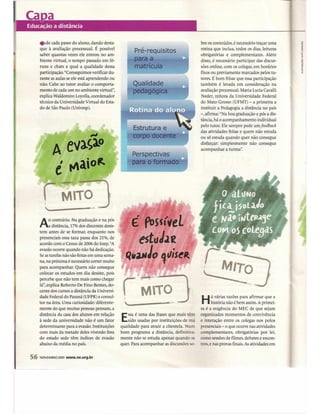 Revista educação ead mitos e verdades
