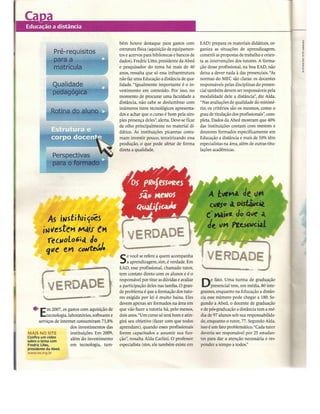 Revista educação ead mitos e verdades