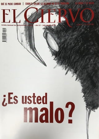Revista el ciervo 2011 artículo y si ser gordito no fuera tan insano