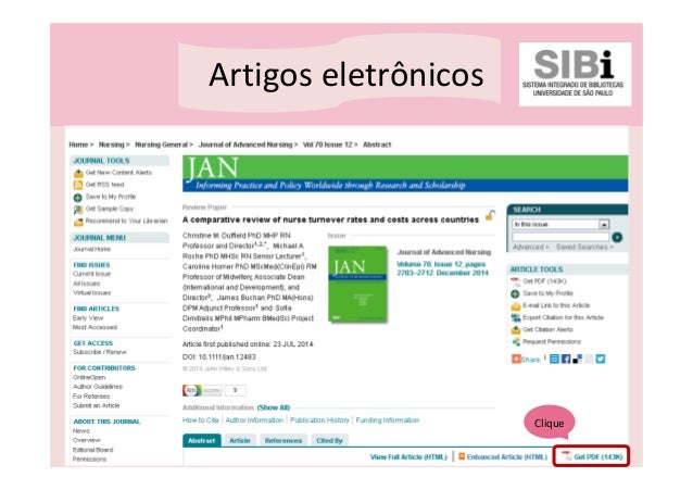Artigos eletronicos