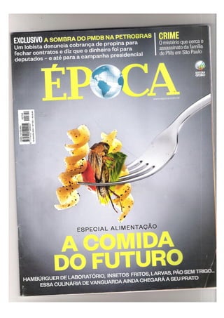 Revista epoca a comida do futuro