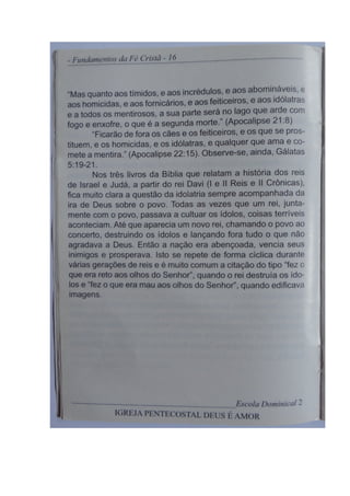 Revista Escola Dominical- IPDA