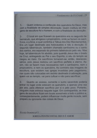 Revista Escola Dominical- IPDA