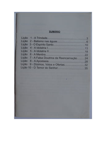 Revista Escola Dominical- IPDA