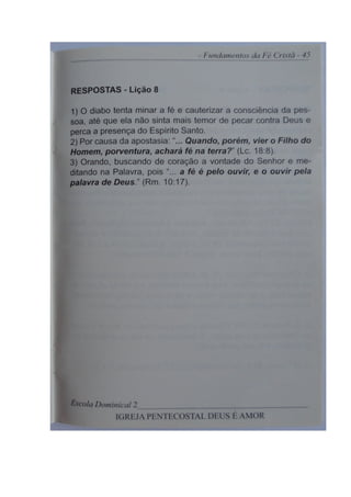 Revista Escola Dominical- IPDA