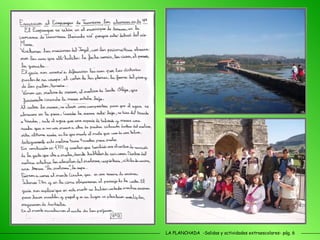 LA PLANCHADA  -Salidas y actividades extraescolares- pág. 6 