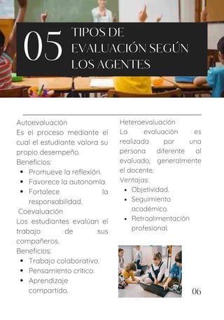 Evaluación Educativa: Enfoques, Tipos y Aplicaciones en el Proceso de ...