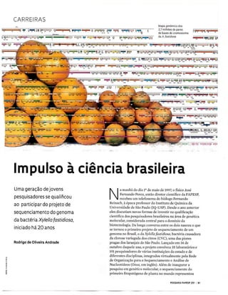 Impulso à ciência brasileira