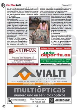 Revista Febrero Cáritas