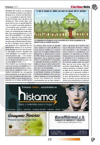 Revista Febrero Cáritas
