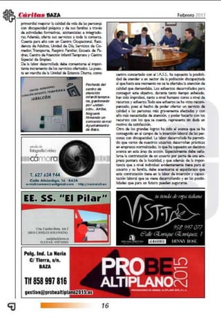 Revista Febrero Cáritas