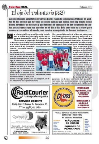 Revista Febrero Cáritas