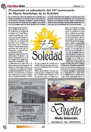 Revista Febrero Cáritas