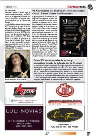 Revista Febrero Cáritas