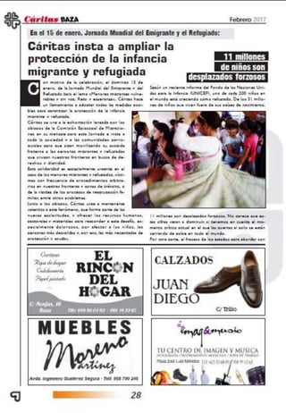 Revista Febrero Cáritas