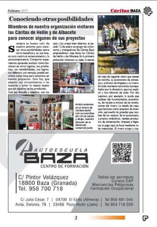 Revista Febrero Cáritas