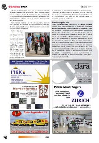 Revista Febrero Cáritas