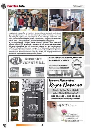 Revista Febrero Cáritas