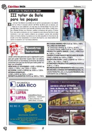 Revista Febrero Cáritas
