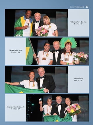 forever brasil        23




                             gilberto e vera Quadros
                                   5 mil cc - rJ




   tânia e celso diniz
      5 mil cc - rn




                                 francisco fujii
                                  5 mil cc - sp




antonio e lilian Kobayachi
      5 mil cc - sp
 
