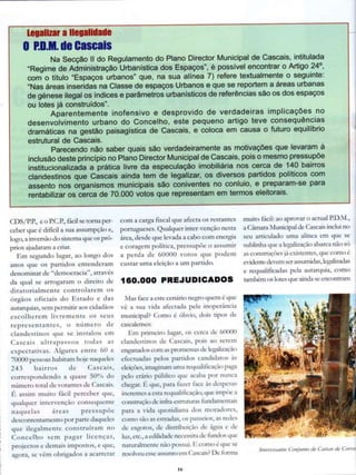Revista Fundação Cascais - Setembro 2001