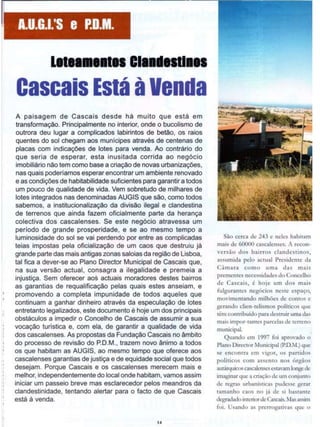 Revista Fundação Cascais - Setembro 2001