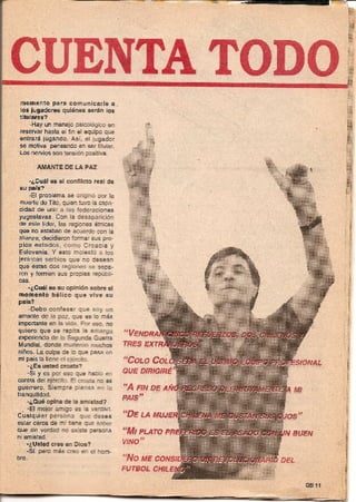 Revista "Garra Blanca" 