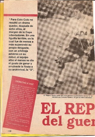 Revista "Garra Blanca" 