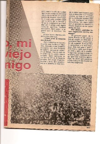 Revista "Garra Blanca" 
