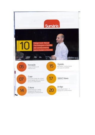 BANCO DE PRÁTICAS DE GESTÃO DO CONHECIMENTO E INOVAÇÃO