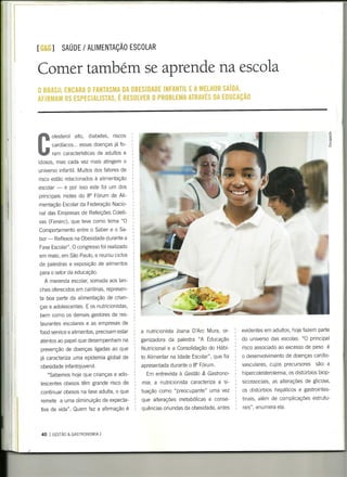 Revista gestão & gastronomia