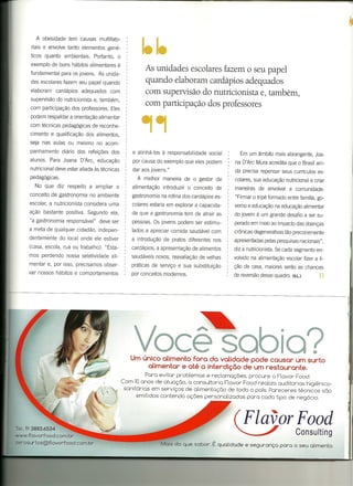 Revista gestão & gastronomia