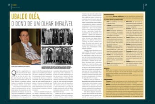 Gr Capa                                                                                                                                                                                                                                                                  Gr
                                                nelore De elite




                                              UBALDO OLéA,
                                                                                                                                                                               constatou que esta não poderia mais
                                                                                                                                                                                                                         INFERTILIDADE:
                                                                                                                                                                               reproduzir, devido à idade avançada.
                                                                                                                                                                                                                            Para detectar fêmeas subférteis, que são aquelas que produzem um
                                                                                                                                                                               Mas na ficha do locutor os dados não
                                                                                                                                                                                                                         bezerro a cada dois ou três anos, quando o ideal seria uma prenhez por ano,
                                                                                                                                                                               conferiam essa informação. Após afir-
                                                                                                                                                                                                                         13 pontos devem ser observados:
                                                                                                                                                                               mar confiar no que estava revelando,


                                              o Dono De uM olhar infalÍvel
                                                                                                                                                                                                                          1.  Colo: nas subférteis o pescoço       8.  Músculos: são de formato ar-
                                                                                                                                                                               alguns organizadores foram verificar
                                                                                                                                                                                                                              é grosso e largo;                        redondado. Por trás a aparência
                                                                                                                                                                               a procedência do animal e puderam
                                                                                                                                                                                                                          2. Cabeça: as subférteis possuem             é masculina, semelhantes aos
                                                                                                                                                                               confirmar que a ficha estava realmente
                                                                                                                                                                                                                              cabeça masculinizada e mandí-            machos da espécie.
                                                                                                                                                                               equivocada e que a vaca já possuía
                                                                                                                                                                                                                              bula pesada;                         7. Gordura: aparecem maneios
                                                                                                                                                                               cerca de 6 anos, idade já não adequa-
                                                                                                                                                                                                                          3. Peito: Em fêmeas subférteis a             de gorduras isolados por todo o
                                                                                                                                                                               da para a reprodução. Quando ficou
                                                                                                                                                                                                                              massa do peito é de tamanho              corpo. São mais aparentes entre
                                                                                                                                                                               constatado que ele realmente havia
                                                                                                                                                                                                                              maior que o normal, crescendo            as escápulas, adiante do úbere, na
                                                                                                                                                                               acertado, a plateia que assistia ao
                                                                                                                                                                                                                              para frente e para baixo;                anca, no cupim e abaixo da vulva;
                                                                                                                                                                               julgamento veio à loucura, encantados,
                                                                                                                                                                                                                          4. Pelo: fica arrepiado. No lombo o      9. Vulva: pequena com orifício
                                                                                                                                                                               todos vibravam com aquele senhor
                                                                                                                                                                                                                              redemoinho de pelos está sem-            vaginal deslocado e de difícil
                                                                                                                                                                               que apenas ao observar externamente
                                                                                                                                                                                                                              pre espetado e, tanto no cupim           acesso durante a monta. Acú-
                                                                                                                                                                               o animal, não havia cometido erro
                                                                                                                                                                                                                              quanto na paleta, eles crescem           mulo de gordura entre as coxas;
                                                                                                                                                                               algum. Ao contar esta história, seu
                                                                                                                                                                                                                              em sentido contrário;                10. Postura: crescimento exagerado
                                                                                                                                                                               sorriso transparecia todo o orgulho
                                                                                                                                                                                                                          5. Dianteiro: crescimento despro-            das patas dianteiras. Parte do osso
                                                                                                                                                                               e alívio que, provavelmente, sentiu
                                                                                                                                                                                                                              porcional da parte dianteira. Cos-       se desenvolve mais, provocando
                                                                                                                                                                               naquele momento.
                                                                                                                                                                                                                              tuma-se dizer que a vaca está,           desequilíbrio estético e físico;
                                                                                                                                                                                    Durante os anos trabalhados como
                                                                                                                                                                                                                              nesse caso, começando a perder       11. Tamanho: gigantismo. As vacas
                                                                                                                                                                               juiz da ABCZ (Associação Brasileira
                                                                                                                                                                                                                              suas características femininas.          subférteis, ou com tendência,
                                                                                                                                                                               dos Criadores de Zebu), recorda-se
                                                                                                                                                                                                                          6. Cauda: nas vacas férteis ela              são enormes e pesadas. As
                                                                                                                                                                               de haver tirado o título de uma vaca
                                                                                                                                                                                                                              cai perpendicularmente. Nas              férteis são magras, com os os-
                                                                                                                                                                               para dar a outra nos últimos minutos,
                                                                                                                                                                                                                              subférteis ela desce acompa-             sos traseiros aparecendo sob o
                                                                                                                                                                               quando tudo já parecia estar certo. Ao
                                                                                                                                                                                                                              nhando a forma arredondada               couro;
                                                                                                                                                                               anunciarem o resultado, ele se mani-
                                                                                                                                                                                                                              do traseiro;                         13. Chifres: Fêmeas que se torna-
                                                                                                                                                                               festou afirmando que a vencedora
                                                                                                                                                                                                                          12. Úbere: quase imperceptível. As           ram inferteiz possuem chifres
                                                                                                                                                                               deveria ser a outra vaca, já que a que
                                                                                                                                                                                                                              tetas estão recolhidas;                  lisos, porcelanizados.
                                              Ubaldo oléa, inesquecível juiz da AbCZ                      Cerimônia de posse de Ubaldo na Diretoria da Divisão Regional        estava levando o mérito havia sofrido
                                                                                                          Agrícola de Marília. Na foto acima, da esquerda para a direita é o   um aborto e não poderia mais repro-
                                                                                                          segundo, ao alto. Abaixo é o terceiro da esquerda para a direita                                               AboRTo:
                                                                                                                                                                               duzir. Todos ficaram em choque, mas



                                              Q
                                                                                                                                                                                                                            Peito: uma vaca que já sofreu aborto traz saliente sob a pele do peito
                                                        uem vê a simplicidade e o       estado de São Paulo em produção de          apresentar. Após participar, em 1982,      mais uma vez ficou constatado que o
                                                                                                                                                                                                                            uma pelota do tamanho de uma bola de pingue-pongue. Para cada
                                                        jeito humilde de Sr Ubal-       gado de corte. Confiava que a exposi-       de um curso com o americano J. C.          seu olhar não costumava falhar, muito
                                                                                                                                                                                                                            gestação mal sucedida, uma nova marca é criada.
                                                        do Oléa, nem imagina que        ção traria à cidade maior visibilidade      Bosman, na cidade de Barretos, e ser       perspicaz conseguia averiguar dados          Chifres: podem apresentar anéis em baixo relevo, significando abortos
                                              este já foi um dos, se não o me-          e movimentaria o setor, aumentando          um dos poucos a concluí-lo, Ubaldo         por meio, principalmente, dos chifres,       ou estresse.
                                              lhor, juiz de gado de elite que este      as chances de alcançar o objetivo.          aprendeu a treinar o seu olhar para        da maçã do peito e do cupim.
                                              Brasil já teve. Durante mais de 40        Convidado para ser presidente de            diversas características que deveria            Até hoje, sente-se orgulhoso e       FERTILIDADE:
                                              anos, dedicou a vida em realizar          honra da Nova Examar, sentiu-se or-         levar em conta nas suas avaliações.        apaixonado pelo trabalho que realizou        Fêmeas: o chifre de parideiras tem osso lascado, mal acabado e apre-
                                              análises e avaliações da qualidade        gulhoso e contente, acreditando que         Porém, com os anos de experiência,         e afirma que tentou passar os seus           senta um anel em alto relevo para cada cria bem-sucedida.
                                              dos valiosos animais, mundo afora.        os muitos esforços de anos atrás não        ele aumentou de 5 para 13 os pontos        conhecimentos adiante e que está             Macho: A percepção da fertilidade nos machos é menos complicada.
                                                  Com muitas boas histórias para        serão desperdiçados, nem tão pouco          a serem observados e, por meio de          confiante de que alguns de seus alunos       É possível detectar um touro fértil analisando sua postura. Estes andam
                                              contar, foi em parceria com um pe-        ficarão apenas na memória e história        análise minuciosa de cada um deles,        também se destacarão nos julgamen-           com a cabeça erguida e a libido se manifesta sempre que está preso e
                                              queno grupo de pecuaristas, um dos        da cidade.                                  conseguia relatar, sem erros, a vida       tos, utilizando apenas um dom, o olhar.      vê uma fêmea passar do outro lado da cerca. A pelagem também é ca-
                                              fundadores da Examar, há mais de              Com uma invejável vocação, pro-         reprodutiva da vaca.                            Oléa deixou algumas valiosas di-        racterística, os machos bons de cobertura apresentam pelos escuros na
                                                                                                                                                                                                                            paleta. Outro fator a ser considerado para qualificar a fertilidade do boi é
J ul h o/a g o s t o · 2 0 1 1




                                                                                                                                                                                                                                                                                                                          J ul h o/a g o s t o · 2 0 1 1
                                              vinte anos. Acreditavam no potencial      vou frente a multidões possuir um               Lembra-se de uma viagem para           cas para que os leitores da Giro Rural
                                              de Marília para o agronegócio e na        olhar infalível, que não deixava passar     a Venezuela, onde após realizar a          não cometam erros na hora da aqui-           através da medida da circunferência escrotal do testículo esquerdo, que
                                              possibilidade de torná-la a primeira do   qualquer defeito que o animal pudesse       avaliação da fêmea, a última da noite,     sição de um bom gado. Veja ao lado.          deve ser de aproximadamente 35 centímetros, aos 18 meses de idade.



  12                             Giro Rural                                                                                                                                                                                                                                                                  Giro Rural     13
 