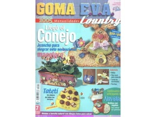 Revista goma eva country 2005.1