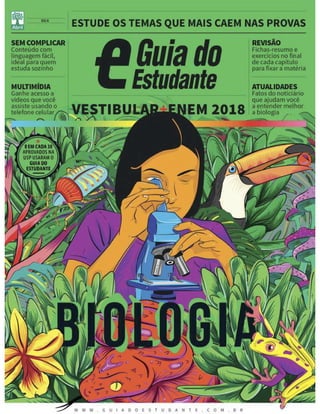 #Revista guia do estudante vestibular+enem   biologia (2018)