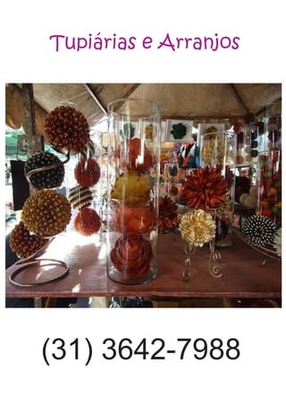 Tupiárias e Arranjos
(31) 3642-7988
 