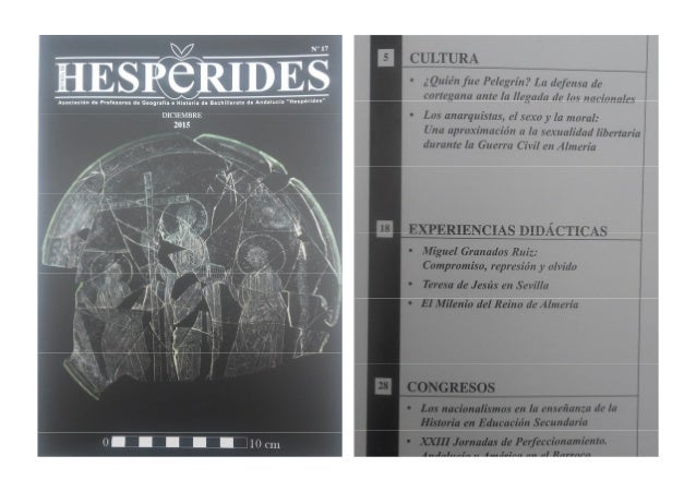 Resultado de imagen de revista hesperides