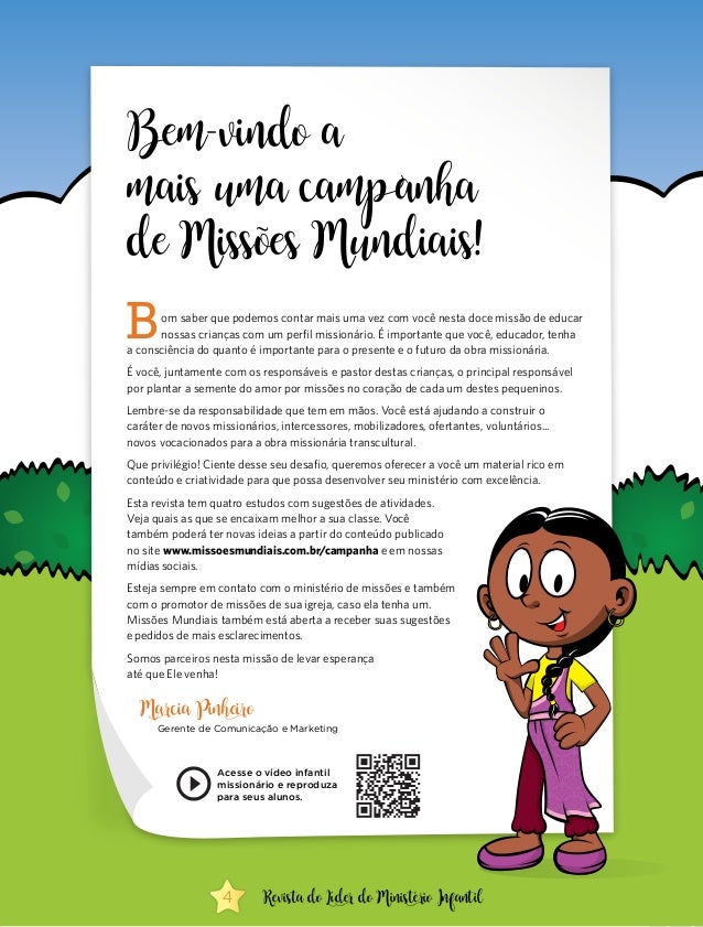 ESTUDO BÍBLICO
O estudo pode ser apresentado com figuras
bíblicas disponíveis para baixar no site:
www.missoesmundiais.com...