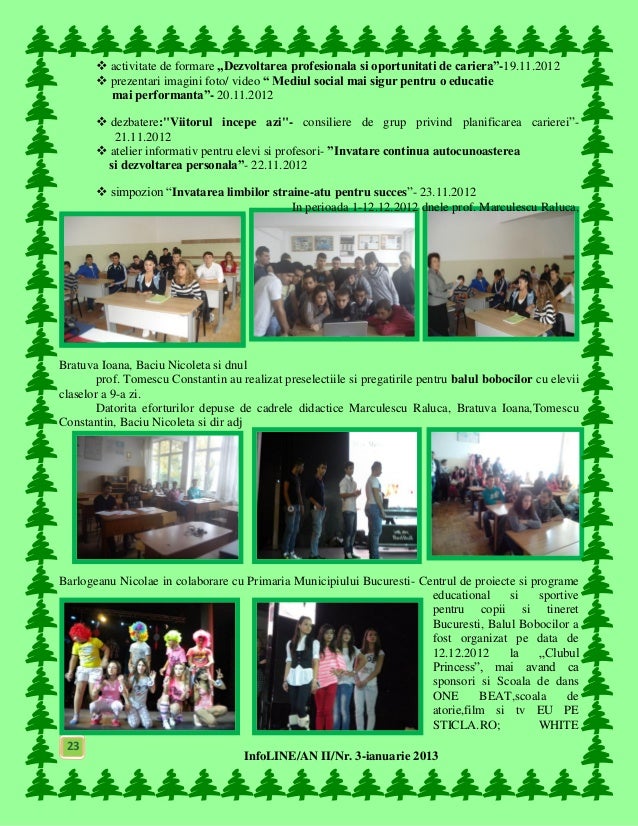 Revista Infoline An Ii Nr 3 Ianuarie 2013