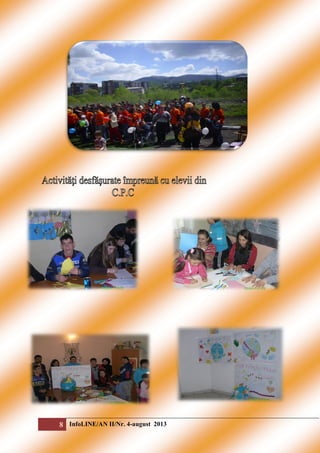 8 InfoLINE/AN II/Nr. 4-august 2013

 