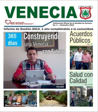 Revista informe de gestion 2012