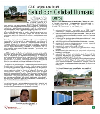 Revista informe de gestion 2012