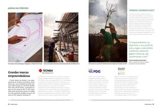 JARDIM DAS PERDIZES
                                                                                                                                                                                                                                                                                                                       Terreno diferenciado
                                                                                                                                                                                 Fotos: Felipe Denuzzo


                                                                                                                                                                                                                                                                                                                       O terreno em que está sendo construído o
                                                                                                                                                                                                                                                                                                                       bairro Jardim das Perdizes é o maior disponível
                                                                                                                                                                                                                                                                                                                       no centro expandido da capital paulista. “É um
                                                                                                                                                                                                                                                                                                                       terreno único nessas condições de proximidade
                                                                                                                                                                                                                                                                                                                       à região central e financeira da cidade”, diz o
                                                                                                                                                                                                                                                                                                                       diretor da Empresa Brasileira de Estudos do
                                                                                                                                                                                                                                                                                                                       Patrimônio (Embraesp), Luiz Paulo Pompéia.
                                                                                                                                                                                                                                                                                                                       Desde o início do século 20, quando a Cia.
                                                                                                                                                                                                                                                                                                                       City desenvolveu bairros como Jardim América,
                                                                                                                                                                                                                                                                                                                       Pacaembu e Alto de Pinheiros, não surgia em São
                                                                                                                                                                                                                                                                                                                       Paulo uma oportunidade de urbanização como a
                                                                                                                                                                                                                                                                                                                       representada pelo Jardim das Perdizes, avalia.




                                                                                                                                                                                                                                                                                                                       “O empreendimento vai
                                                                                                                                                                                                                                                                                                                       determinar o novo perfil de
                                                                                                                                                                                                                                                                                                                       toda a região, onde prédios
                                                                                                                                                                                                                                                                                                                       residenciais substituem
                                                                                                                                                                                                                                                                                                                       galpões industriais que
                                                                                                                                                                                                                                                                                                                       caracterizavam a área.”
                                                                                                                                                                                                                                                                                                                       Celso de Sampaio Amaral Neto,
                                                                                                                                                                                                                                                                                                                       diretor corporativo da Geoimóvel, empresa
Novo bairro tem localização privilegiada na cidade de São Paulo                                                         Sócias do empreendimento já construíram mais de 4,8 milhões de m2                Obras do bairro Jardim das Perdizes foram iniciadas em setembro de 2011                                       de pesquisa de mercado imobiliário


                                                                                   Incorporação, Construção e Vendas:




Grandes marcas
empreendedoras
                                                                                                                                    CRECI: 19.773J




                                                                                   A TECNISA é uma das maiores e mais inovadoras empresas do                                                             A PDG é uma empresa do setor                                         A BVEP é uma empresa controlada pelo Banco
                                                                                   mercado imobiliário brasileiro. Ao longo de 35 anos, imprime                                                          imobiliário que atua em todos os                                     Votorantim, que tem como acionista um dos
   O bairro Jardim das Perdizes é um empre-                                        como diferencial da marca a disposição de inovar continuamente                                                        segmentos, do alto luxo ao econômico,                                maiores grupos empresariais brasileiros. Foi
endimento da Windsor Investimentos Imobi-                                          em todas as áreas: na maneira de construir respeitando o meio                                                         presente em 70 cidades, com mais de                                  constituída em 2007 com o objetivo principal
liários Ltda., uma sociedade de propósito espe-                                    ambiente, lançar novidades e facilidades nos empreendimentos,                                                         100 mil unidades entregues em 14                                     de investir no mercado imobiliário nacional.
cífico (SPE) formada por TECNISA (68,90%),                                         antecipar tendências e se relacionar com os clientes. A                                                               estados brasileiros, além do Distrito                                A empresa atua como coincorporadora,
PDG (25%) E BVEP (6,10%) - participações de-                                       companhia atua de forma integrada (incorporação, construção                                                           Federal e da Argentina. A empresa                                    desenvolvedora ou gestora em dezenas de
tidas em 18 de junho de 2012. As três compa-                                       e vendas) e tem como principais diferenciais a forte reputação, a                                                     participa da incorporação e construção                               projetos residenciais, comerciais e de varejo, que
nhias juntas construíram mais de 4,8 milhões                                       qualidade de seus produtos e a consistente rentabilidade. Possui                                                      de projetos, assim como da venda                                     somam mais de 1 milhão de metros quadrados
de metros quadrados divididos em quase 500                                         lançamentos e empreendimentos em Brasília, Curitiba, Fortaleza,                                                       de empreendimentos residenciais,                                     construídos, representados por mais de
obras em 2011, segundo o Ranking ITC.                                              Manaus, São José dos Campos, Salvador, Santos e São Paulo.                                                            comerciais e loteamentos.                                            5 mil unidades entregues ou em construção.


        As informações, perspectivas e imagens do bairro Jardimdo bairro e empreendimento sãoTECNISA e são meramente ilustrativas, podendo sofrer alterações sem aviso prévio.
                        As informações, perspectivas e imagens das Perdizes foram cedidas pela meramente ilustrativas e podem sofrer alterações sem aviso prévio.                                              As informações, perspectivas e imagens do bairro Jardimdo bairro e empreendimento sãoTECNISA e são meramente ilustrativas, podendo sofrer alterações sem aviso prévio.
                                                                                                                                                                                                                               As informações, perspectivas e imagens das Perdizes foram cedidas pela meramente ilustrativas e podem sofrer alterações sem aviso prévio.




84    VIVER SÃO PAULO                                                                                                                                                                                                                                                                                                                                              VIVER SÃO PAULO      85
 