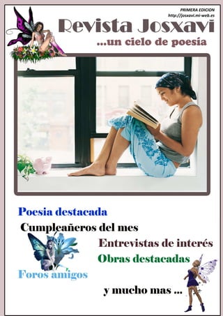 PRIMERA EDICION
h                         http://josxavi.mi-web.es

    …un cielo de poesía




                   …un cielo de Poesía
1
 