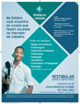 84 |
Revista Leque_3 edição_fevereiro.indd 84Revista Leque_3 edição_fevereiro.indd 84 26/03/2015 11:56:2326/03/2015 11:56:23
 
