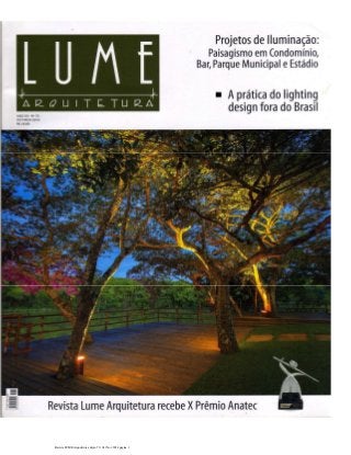 Revista LUME Arquitetura edição 70. Oct Nov 2014 página 1
 