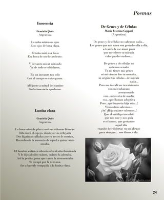 Poemas
                  Inocencia
                                                            De Genes y de Células
     ...