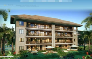 Moana                  Privilégio é ter um tapete azul de água
                                                        estendido todos os dias aos seus pés.




Perspectiva ilustrada da fachada do Village A
 