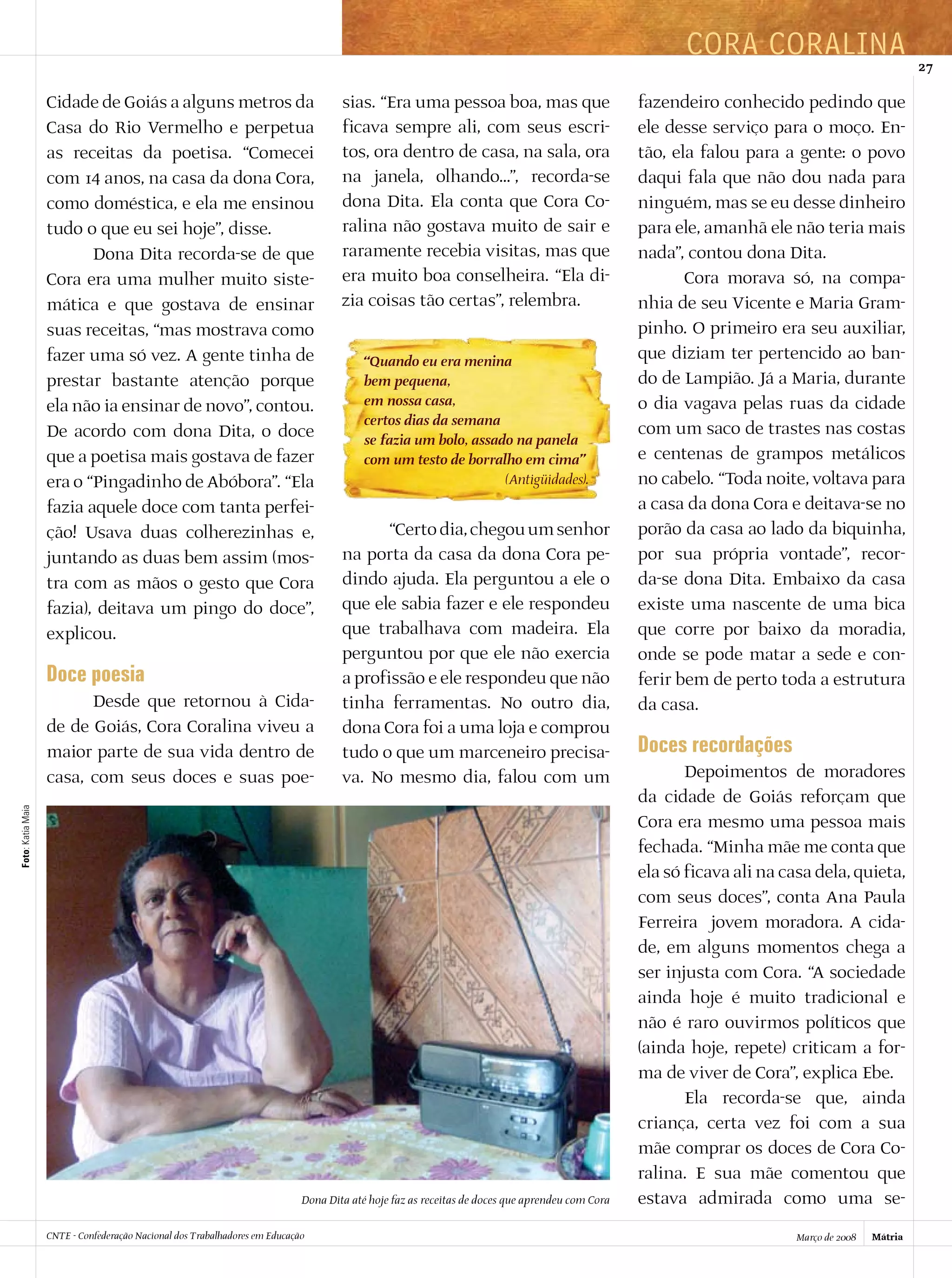 Revista Matria 2008