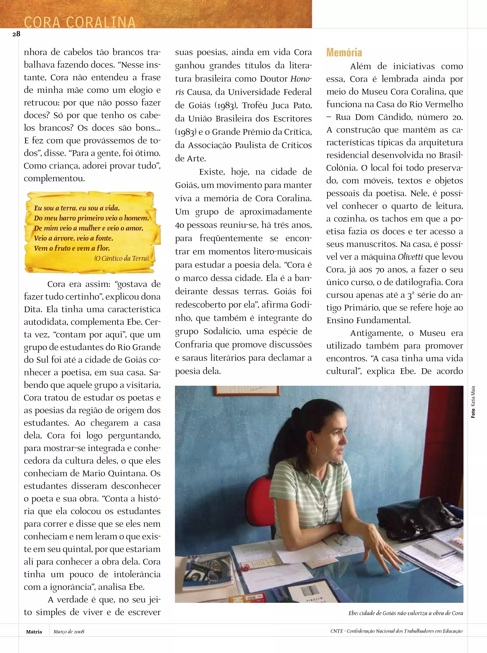 Revista Matria 2008